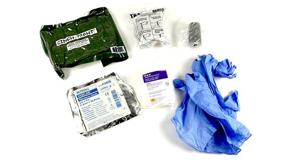Blue Force Gear Trauma Kit Supplies Sealed Packet, P-M-TKR P-M-TKR