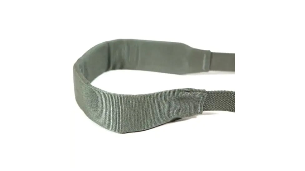 Blue Force Gear Vickers 221 2-to-1 Padded Sling, Push Button Version w/Nylon Adjuster and Hardware, OD Green VCAS-2TO1-PB-200-AA-OD