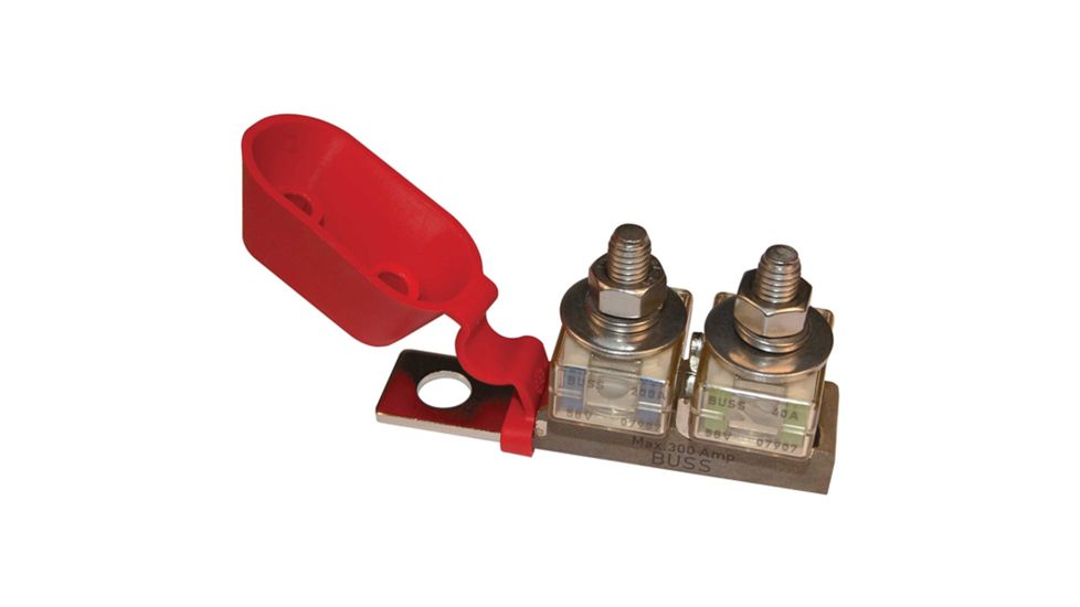 Blue Sea Systems 2151 Terminal Fuse Block - 3/8" Mounting Hole - 2 Terminal Studs 34978