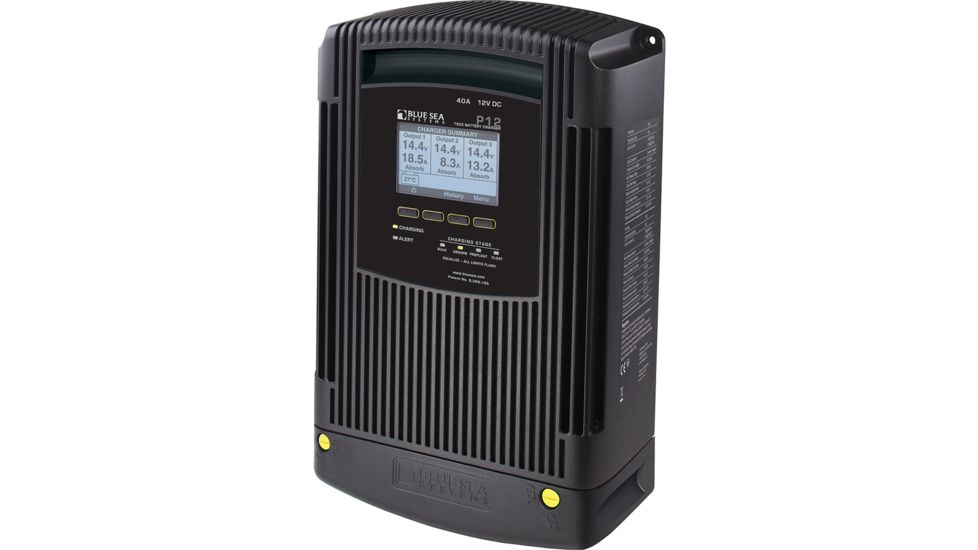 Blue Sea Systems 7532 P12 Gen2 Battery Charger - 40A - 3-Bank 67227