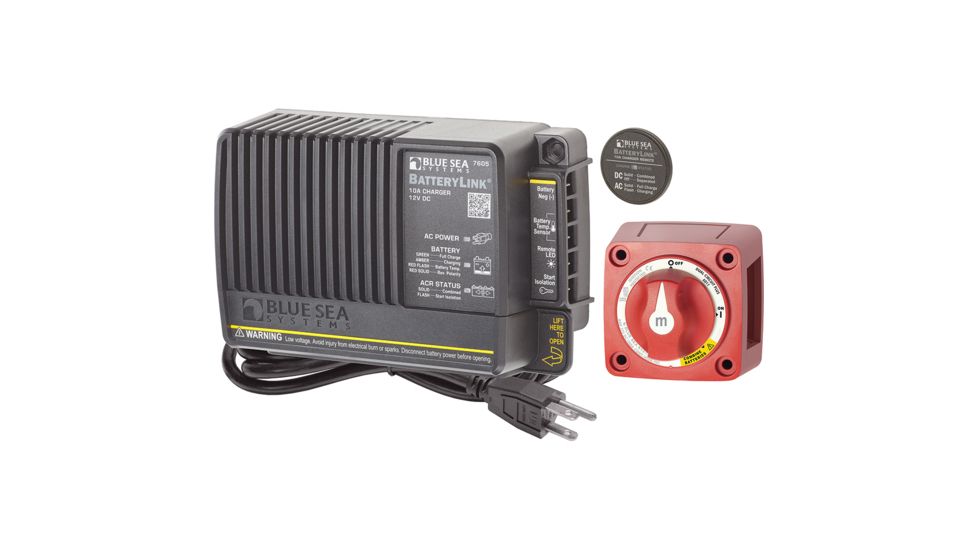 Blue Sea Systems 7655 Mini Add-A-Battery Plus Kit - 10A 58591