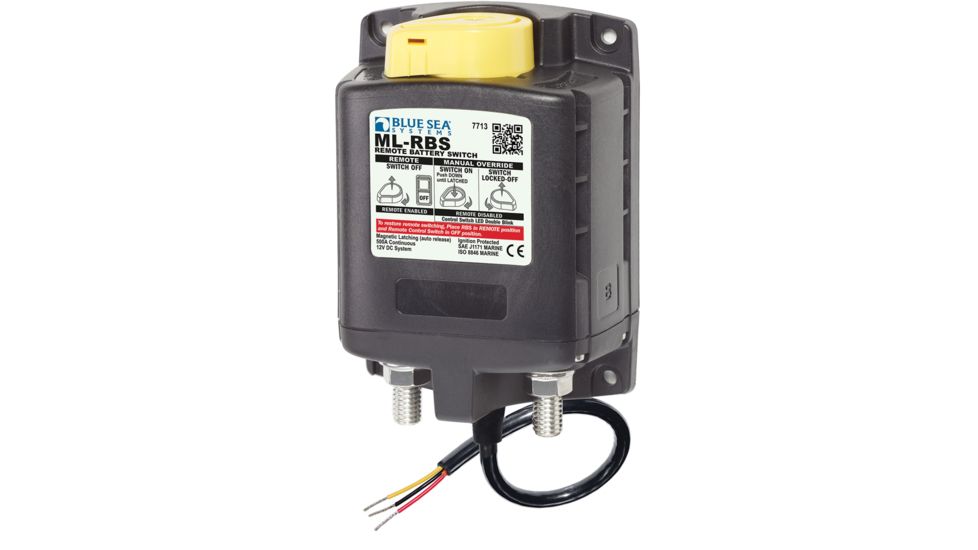 Blue Sea Systems 7713 ML-RBS Remote Battery Switch w/Manual Control Release - 12V 53464