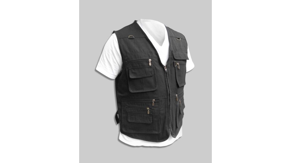 Blue Stone Safety Black Concealment Vest C566-009-0