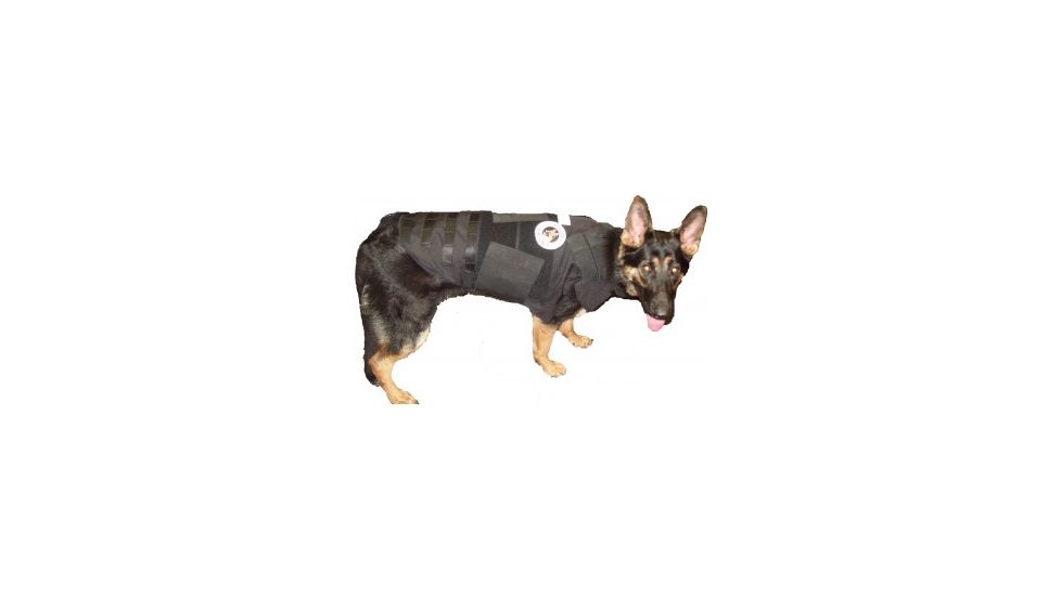 Blue Stone Safety, K9 Body Armor Level 3A Standard, Black, Medium, K9BA-STD-BK-002