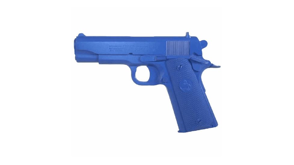BLUE TRAINING GUNS - COLT 1911 COMMANDER - COCKED, LOCKED
