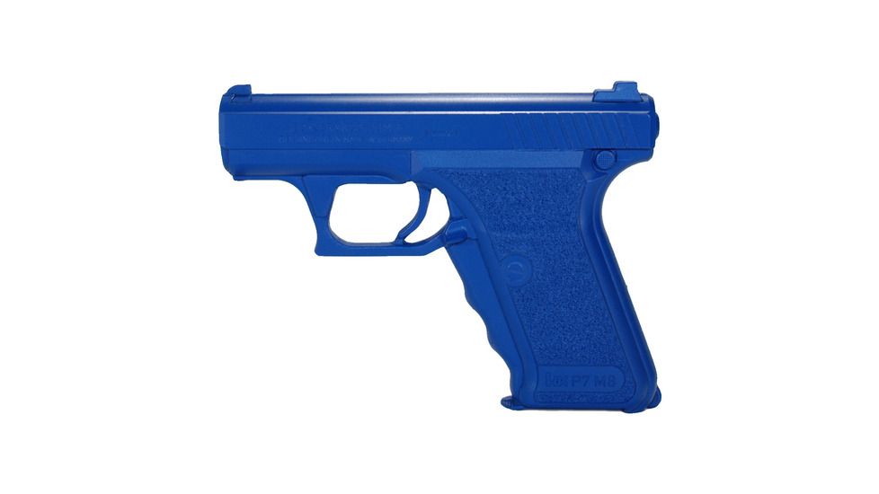 Blueguns Heckler &amp; Koch P7M8 Training Guns, Unweighted, w/o Light/Laser Attachment, Handgun, Blue, FSP7M8