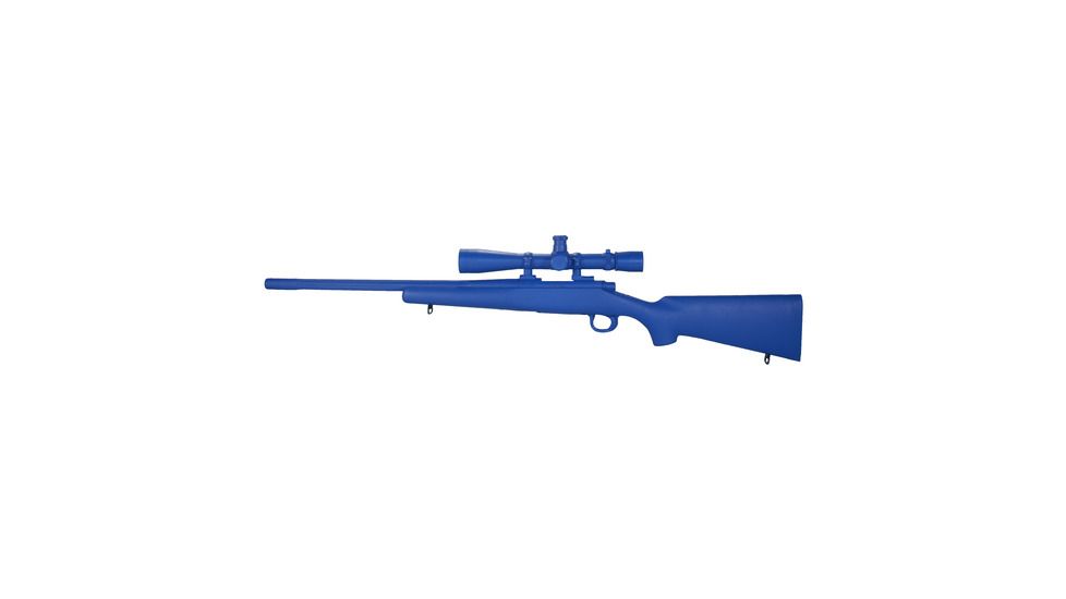 Blueguns Remington Model 700 Training Guns, Unweighted, w/o Light/Laser Attachment, Rifle, w/Leupold Scope, Blue, FS700S