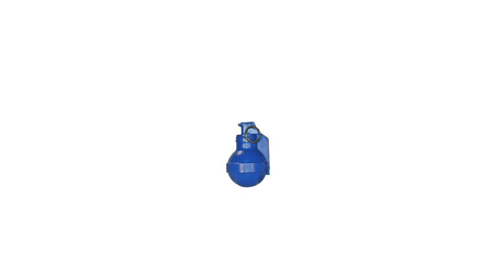 Blue Training Guns by Rings Rubber Style Ball Grenade Black - FSRBGB