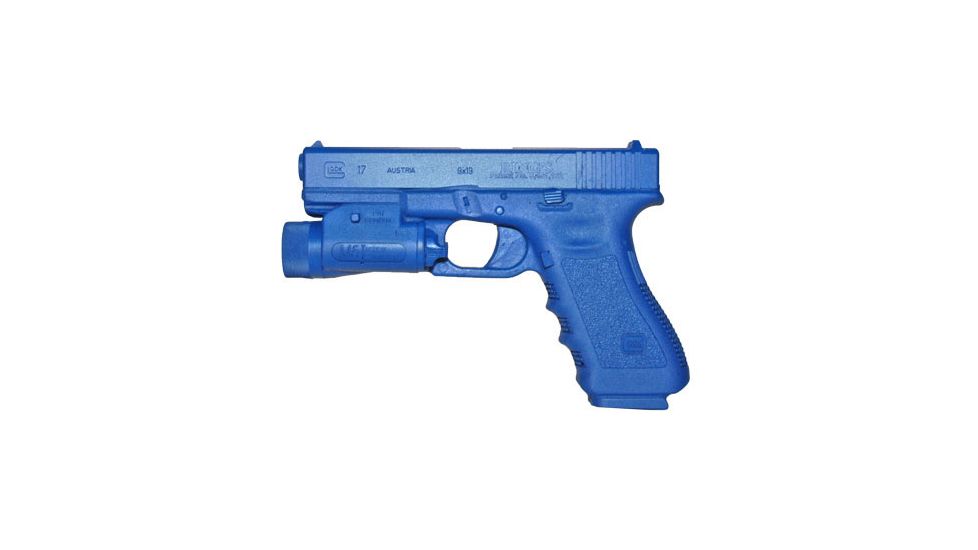 Blueguns Glock 17, Glock 22, Glock 31 Training Guns, Unweighted, M5 Tactical Light, Handgun, w/M5 Tactical Light, Blue, FSG17-M5