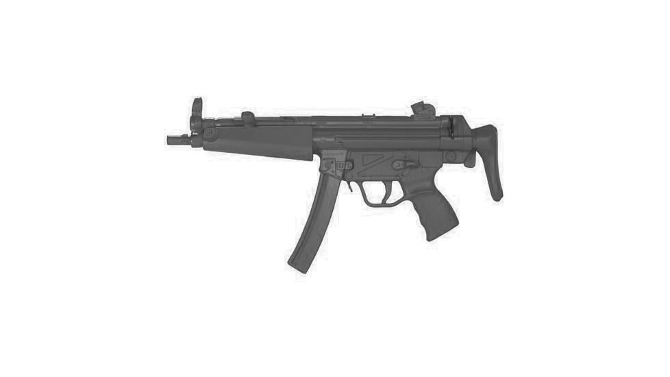 Blueguns Heckler &amp; Koch MP5A3 Training Guns, Not Weighted, No Light/Laser Attachment, Rifle, Black, FSMP5A3B