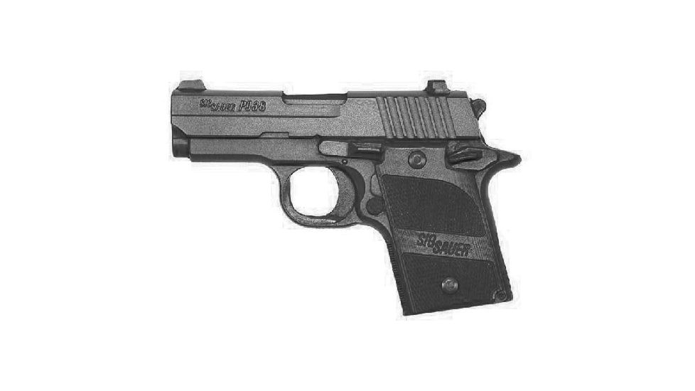 Blueguns SIG Sauer P938 Training Guns, Not Weighted, No Light/Laser Attachment, Handgun, Black, FSP938B