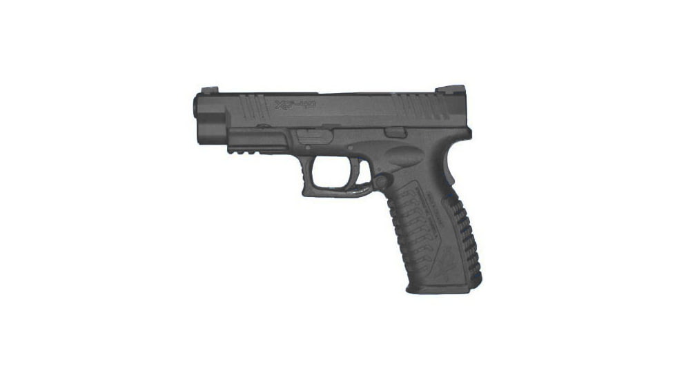 Blueguns Springfield Armory XD-M 4in .40 S&amp;W Training Guns, Not Weighted, No Light/Laser Attachment, Handgun, Black, FSXDM40B