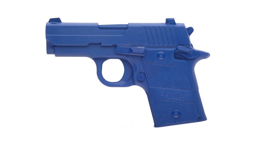 Blueguns Training Gun, Sig P938 Cocked &amp; Locked, Blue, FSP938CL