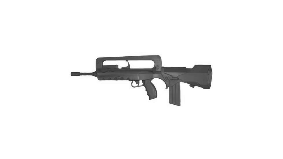 Blueguns Universal Famas F1 Training Guns, Not Weighted, No Light/Laser Attachment, Rifle, Black, FSF1B