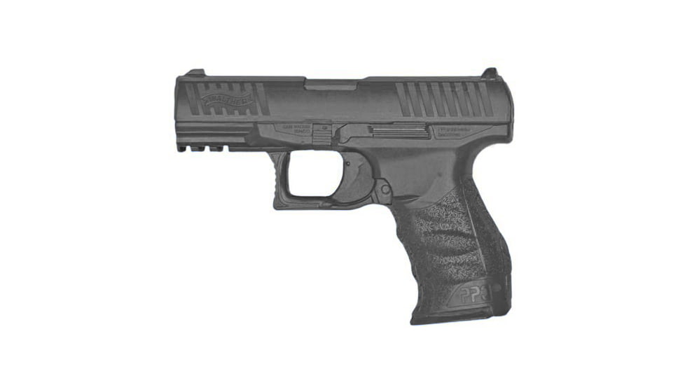 Blueguns Walther PPQ Training Guns, Weighted, No Light/Laser Attachment, Handgun, Black, FSPPQWB