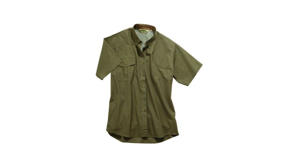 Bob Allen 141k Short Sleeve Vent Back Shirt Right Hand Sage Large