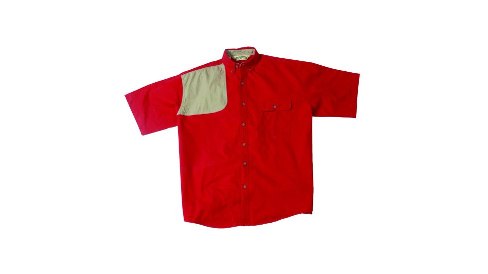 Bob Allen Hu126 S/S Hunting Shirt Red/Tn 3X 14304