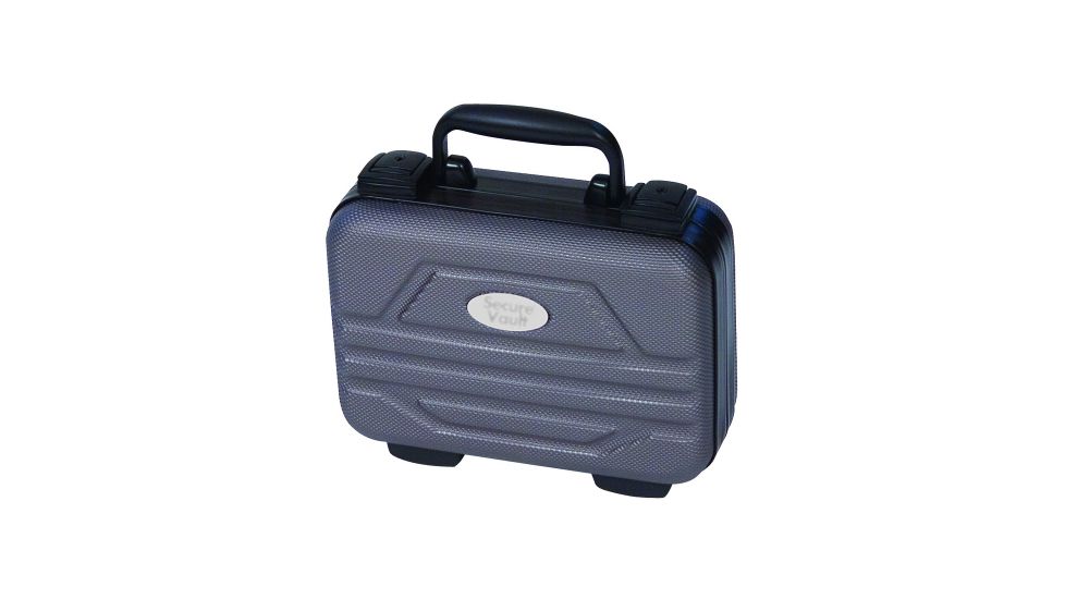 Bob Allen Silverside Single Pistol Case, Grey, 10.25in. x 7in. x 3.75in. 31110