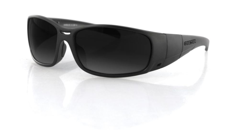 Bobster Ambush 2  Convertible Sunglasses, Black Frame, Smoke &amp; Clear BAMBU201