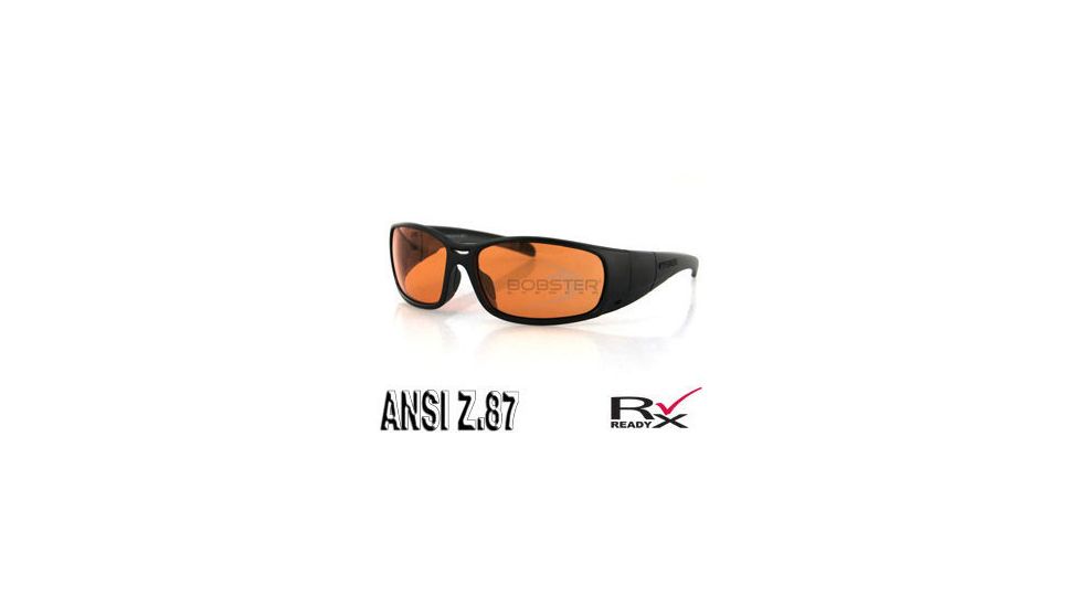 Bobster Ambush Convertible Sunglasses, Amber Lens, BAMBU101A