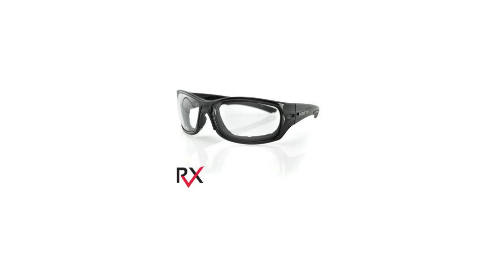 Bobster Rukus Sunglasses - Black Frame and Anti Fog Photochromic Lens ERUK001