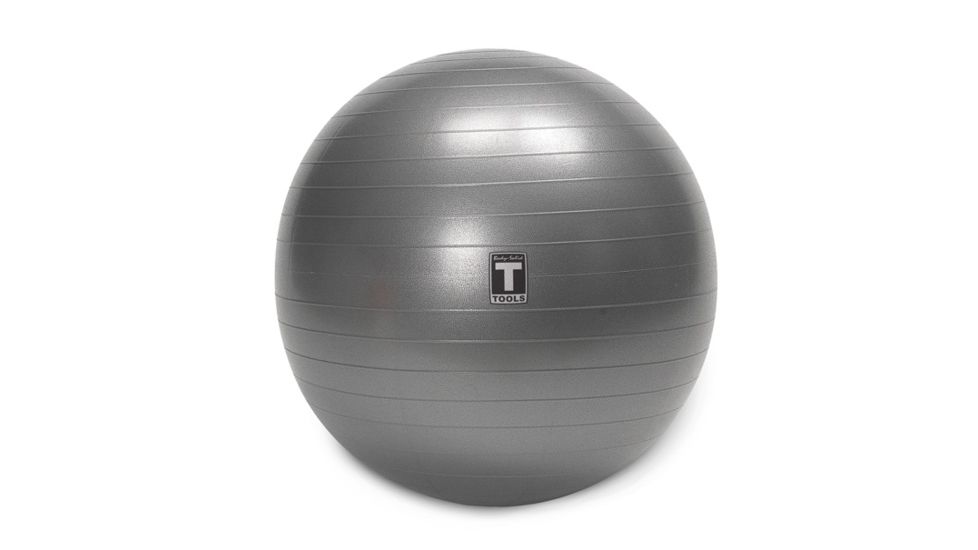 Body Solid 55 cm Stability Ball, Gray BSTSB55