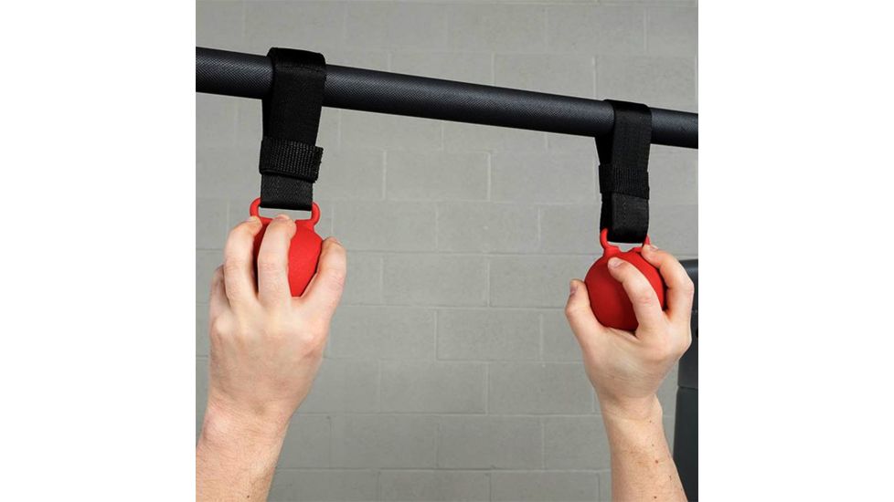 Body Solid Cannonball Grips 3″, Red SR-CB