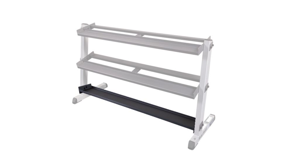 Body Solid Optional 3Rd Tier For Gdr60 Rack, Black GDRT6