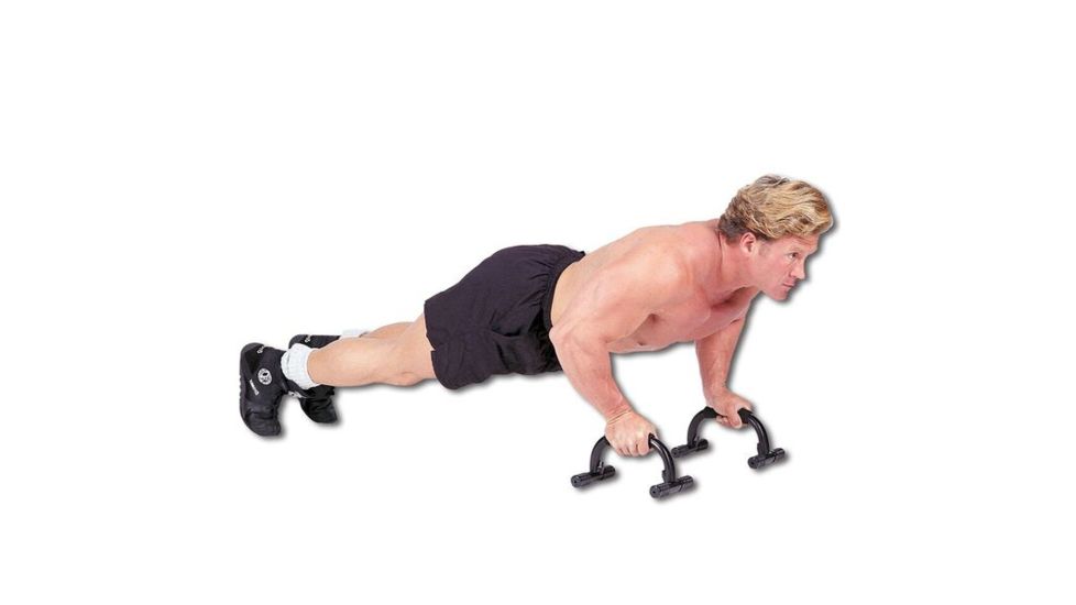 Body Solid Push Up Bars, Black PUB2