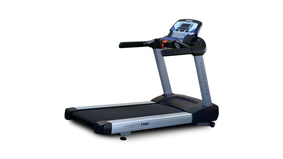 Body Solid T100D Commercial Treadmill, Silver T100D