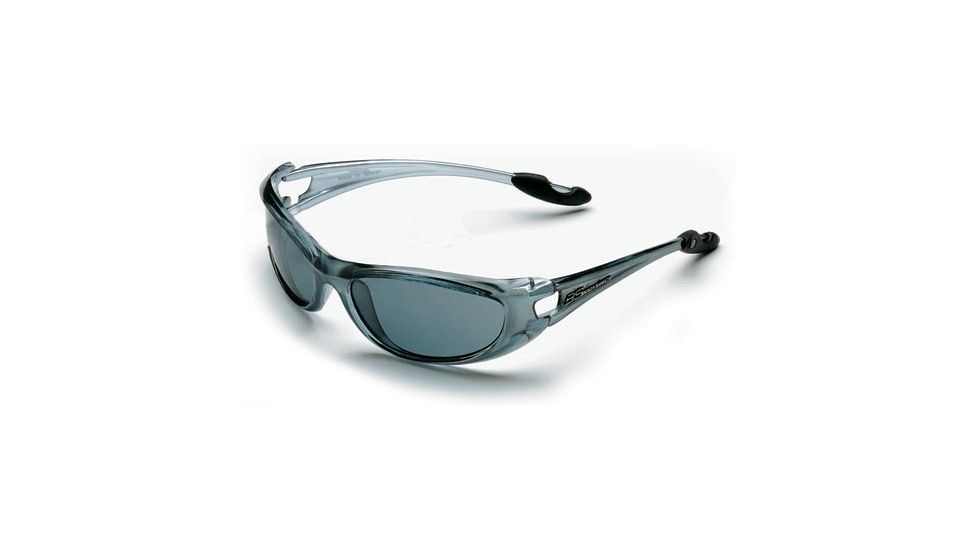 Body Specs Flavor Sunglasses w/ Crystal Gray Frame and Smoke Lenses