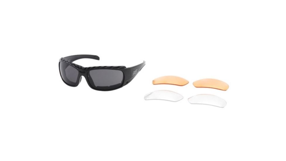 Body Specs Z-001 Bifocal Prescription Sunglasses, Black Frame, Z-001 BLACK FRAME.13BI