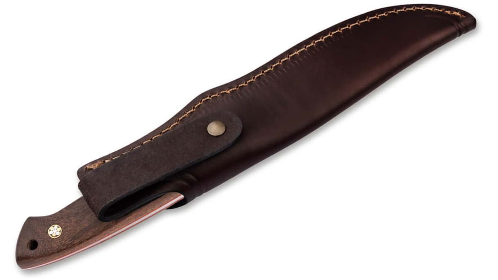 Boker 02Ba303G Relincho Madera 5.04 Plain N695 Blade Guayacan Wood Handle