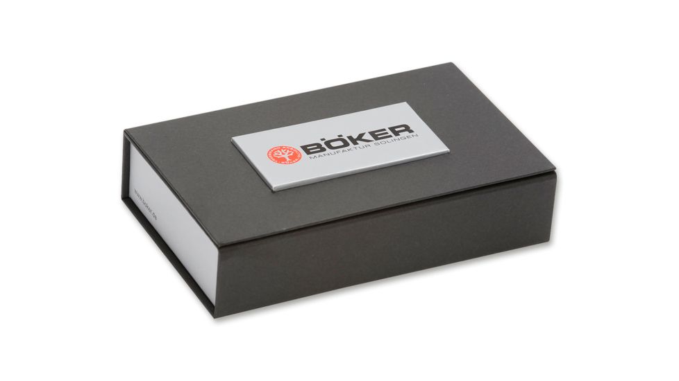 Boker 1906 Folding Blade Knife, 3.5in, 440C, Ebony, Brown, 113024