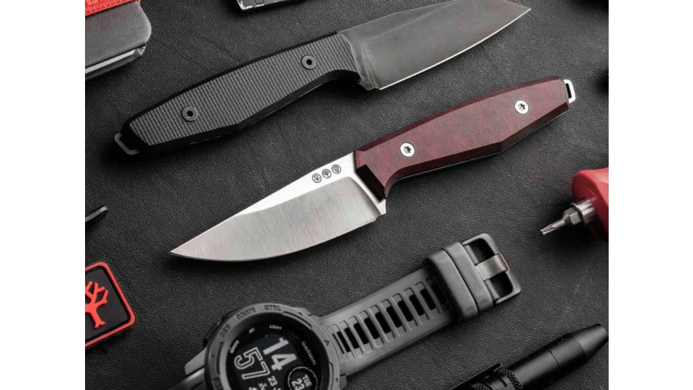 Boker Ak1 Drop Point Richlite Redstone - 131502