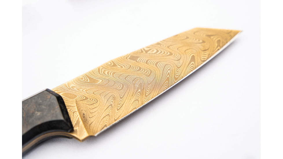 Boker AK1 Fixed Blade Damast Gold