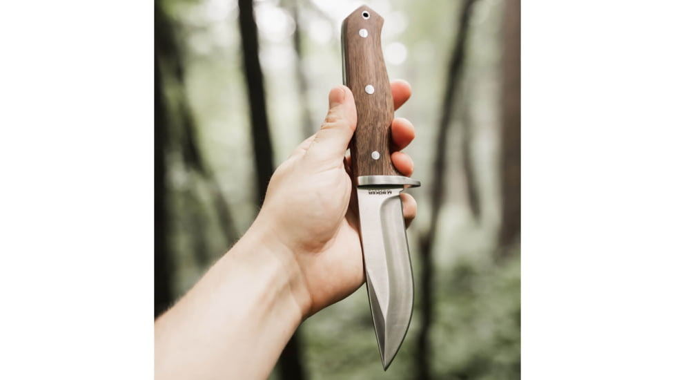 Boker Drop Fixed Blade Walnut