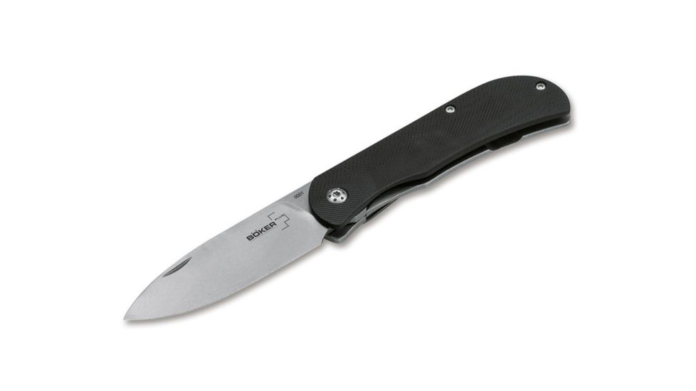 Boker Exskelibur Ii Framelock Steel, 2.8in, D2, G10, Uncoated, Black, 01BO138