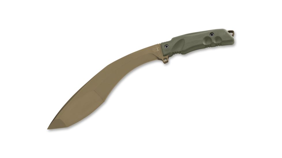 Boker Extreme Tac Kukri Fixed Blade Knife, 9.5in, N690, Forprene, Rosa, FX-9CM05BT