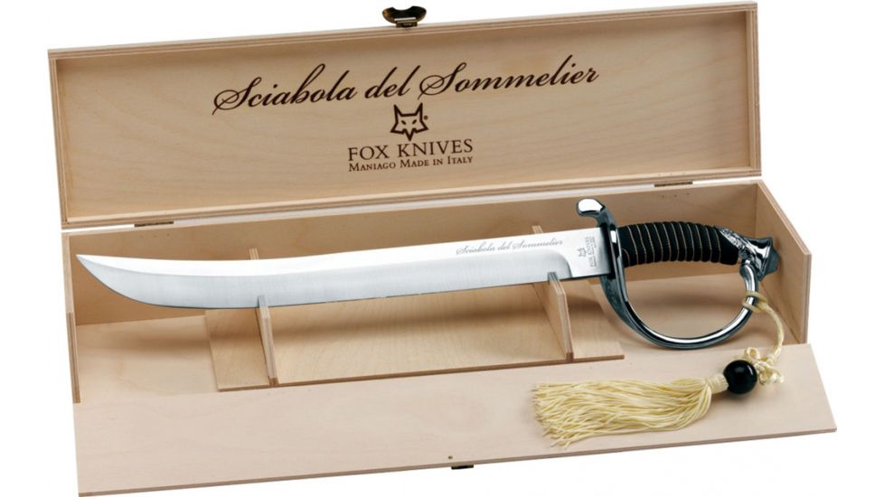 Fox Knives 15.7in Sabre, T5MoV Stainless Steel, 09FX2007