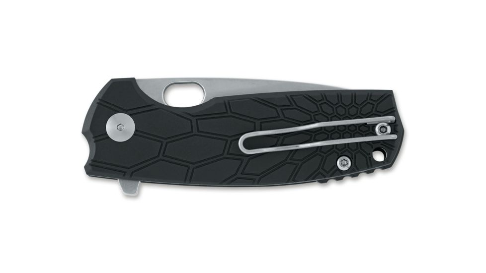 Fox 604 Vox Core Folding Knife, 3.1in, N690, FRN, Uncoated, Black, FX-604