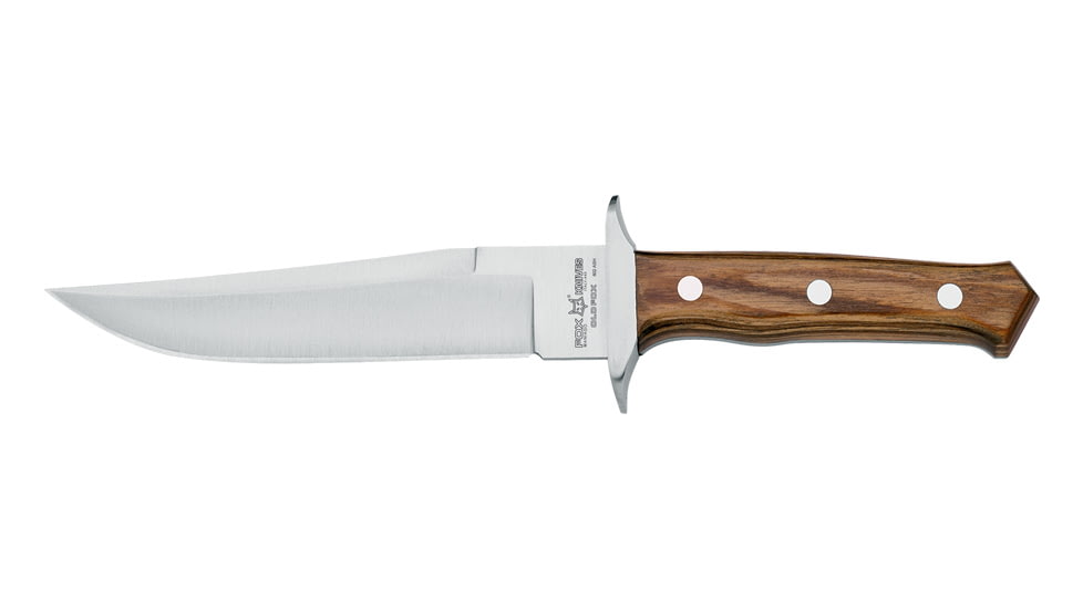 Boker Old Fox M/Co Ash Fixed Blade Knife, 6.29in, 440C, Pakkawood, 602ASH