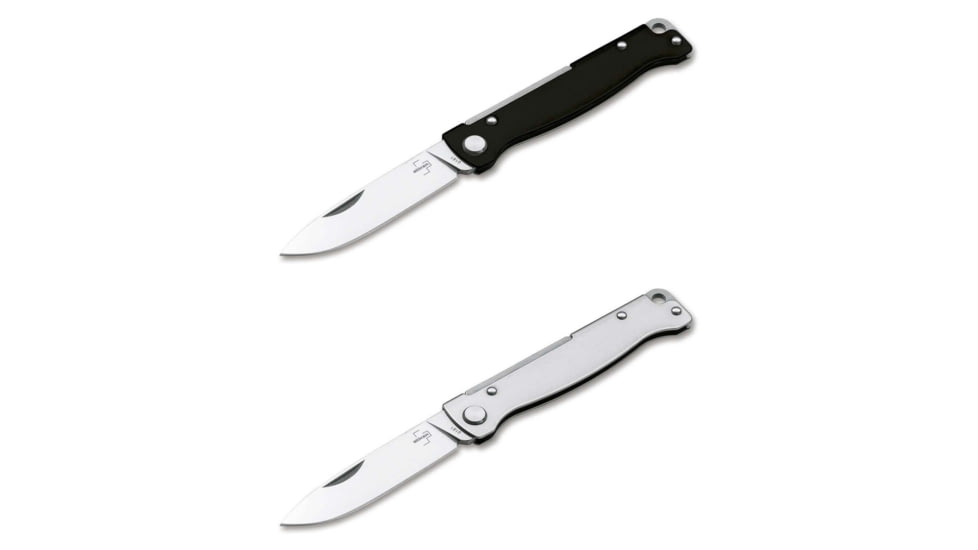 Boker Plus Atlas Folding Knife, Black, Silver