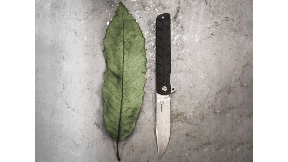 Boker Plus Legion Folding Knife, 3.43in, 9Cr13CoMoV, G10 Black Handle, 01BO242
