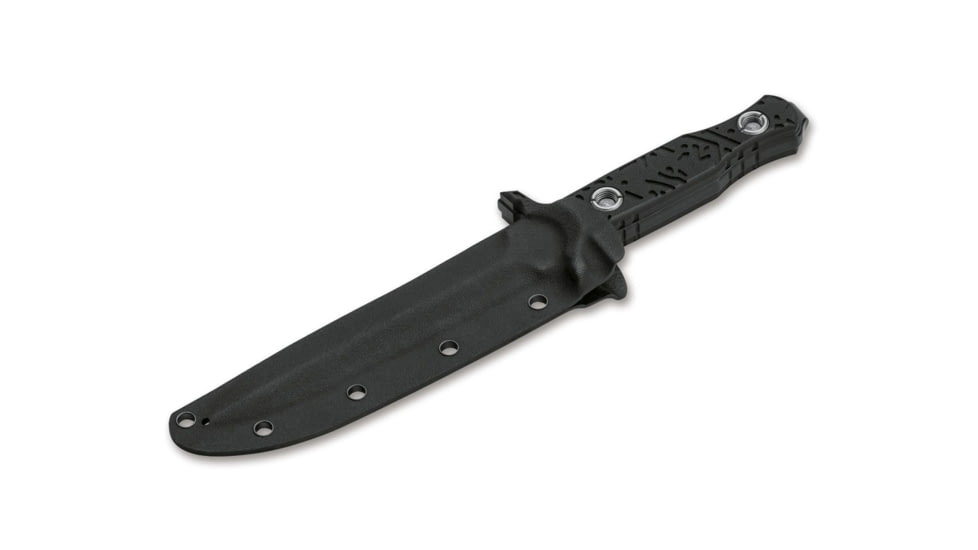 Boker Plus M92 Fixed Blade Knife, 5.4in, 440C, G10, Kydex, Black, 02BO059