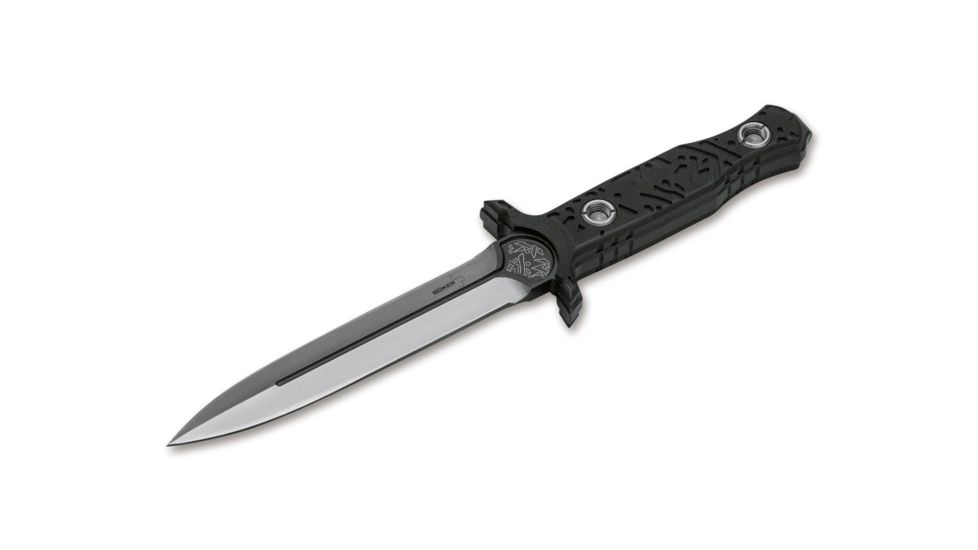 Boker Plus M92 Fixed Blade Knife, 5.4in, 440C, G10, Kydex, Black, 02BO059