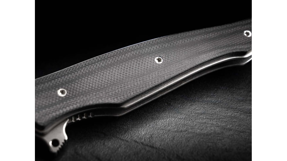 Boker Plus Obscura Folding Knife, 2.99in, 9Cr13CoMoV, G10 Black Handle, 01BO243