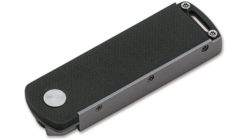 Boker Plus Rocket Folding Knives Darriel Caston, 1.7in, 9Cr13CoMoV, Straight Edge, G10, Grey, 01BO263