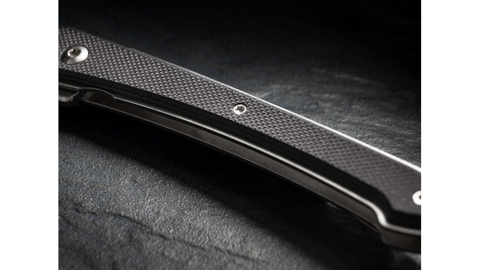 Boker Plus Spillo Folding Knife, 3.15in, VG-10, G10 Black Handle, 01BO244