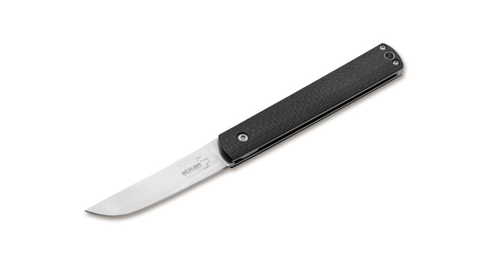 Boker Plus Wasabi Carbon Fiber Folding Knife, 2.8in, 440C, Cocobolo Wood, Uncoated, Brown, 01BO632